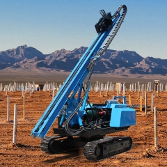 HWL300 Crawler Solar PV Pile Driver Piling machine