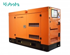 KUBOTA, Continuous: 20KVA  Standby:22.5KVA, Japan Original  Ultra Silent Diesel Generator 55dB/7m