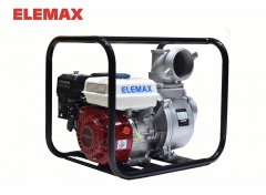 Japan ELEMAX High-quality Gasoline Water pump, Inlet/Outlet: 4 inch(100mm), POWER: 8HP, Suction head: 28m, Heavy-duty pump head for ELEMAX, Durable