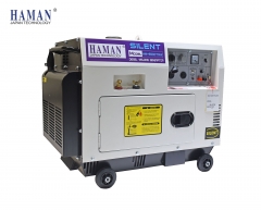 6500TAW Japan HAMANディーゼル発電機 POWER: 2.5KVA Silent Diesel generating+welding double use machine, 50-180A adjustable current, generator