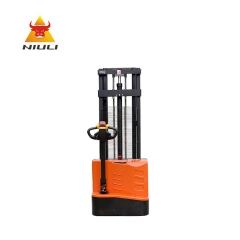 NIULI Electric Forklift Stacker Capacity 1500kg /2000kg Motorized Full Electric stacker
