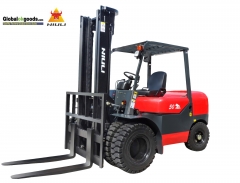 5T Rough terrain forklift with Japanese Mitsubishi S6S engine