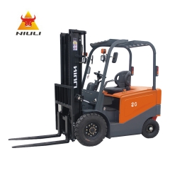 2T NIULI Electric Forklift  Capacity Fork Lift Truck Hydraulic Stacker Trucks