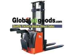NIULI All Electric Walking Forklift 1 ton 1.5 ton Automatic Pallet Stacker Electric Stacker