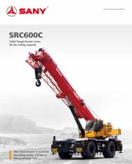 SRC600C 60t Rough-terrain Crane