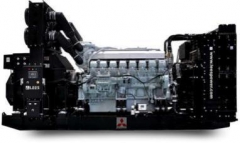 LSSM1650S3 Mitsubishi POWER-1650KVA Diesel Generator