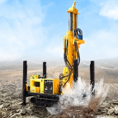 HQZ180L Portable device Drilling Soil Rock Drilling Rig machine