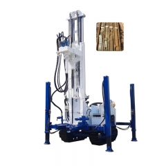 HQY180 Double motor head small water wells and geotechnical investigations drilling rig