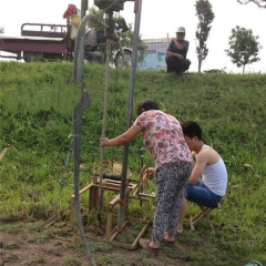 small water well driller/family portable water well drilling machine