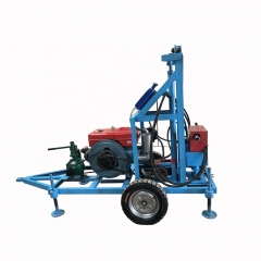 HW-150 Small portable shallow water well drilling rigs
