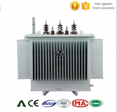 3 phase 500kva 630kva 11kv 415v oil immersed high voltage transformer price with OLTC