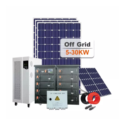 POWER-30KW lithium battery solar power system(High quality lithium battery solar generator set)