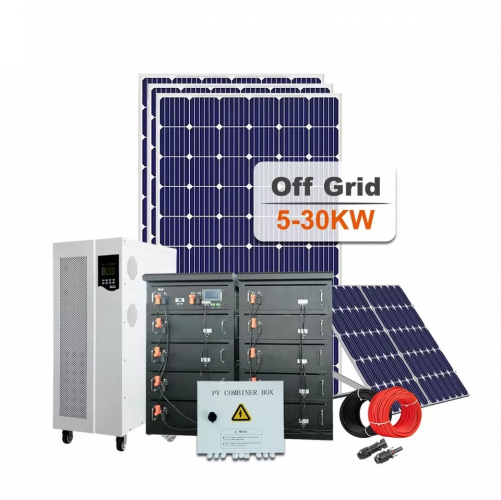 POWER-10KW  lithium battery solar power system(High quality lithium battery solar generator set)